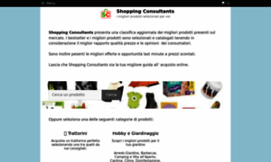 Shoppingconsultants.it thumbnail