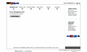 Shops.netobjects.com thumbnail