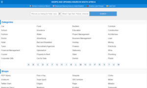 Shopshours.co.za thumbnail