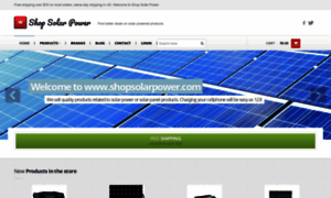 Shopsolarpower.com thumbnail