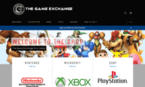 Shopthegameexchange.com thumbnail