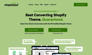 Shoptimizedtheme.com thumbnail