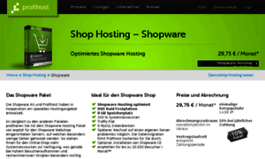 Shopware-hosting.com thumbnail
