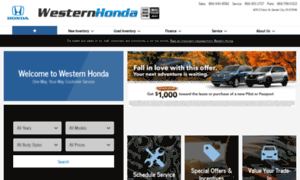 Shopwesternhonda.com thumbnail