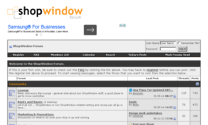 Shopwindowforum.com thumbnail