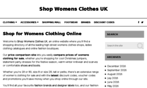 Shopwomensclothes.co.uk thumbnail