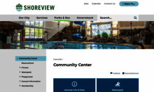 Shoreviewcommunitycenter.com thumbnail