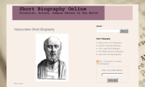 Short2biography.blogspot.com thumbnail