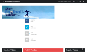Shortfootballvideos.com thumbnail
