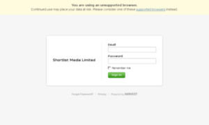 Shortlistmedia.harvestapp.com thumbnail