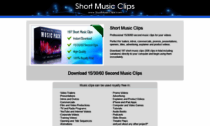 Shortmusicclips.com thumbnail