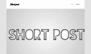Shortpost.weebly.com thumbnail