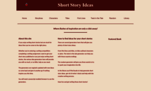 Shortstoryideas.co.uk thumbnail