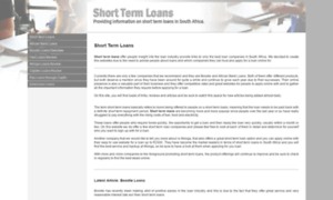 Shortterm-loans.co.za thumbnail