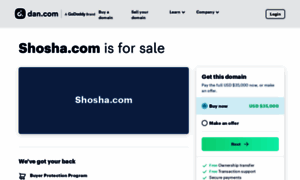 Shosha.com thumbnail