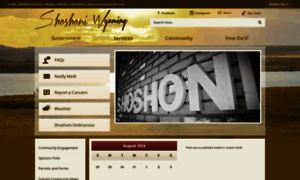 Shoshoniwyoming.org thumbnail