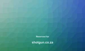Shotgun.co.za thumbnail