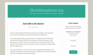Shotokanplanet.org thumbnail