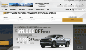 Shottenkirkchevy.net thumbnail