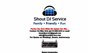 Shoutdjservice.com thumbnail