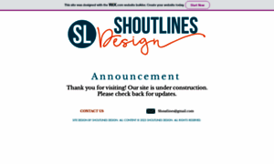 Shoutlinesdesign.com thumbnail