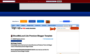 Shoutmeloudlikebloggertemplate.blogspot.com thumbnail