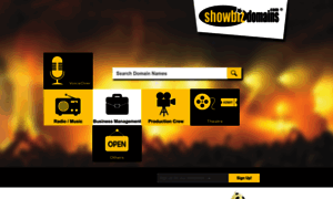 Showbizdomains.com thumbnail