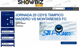 Showbizticket.com.mx thumbnail