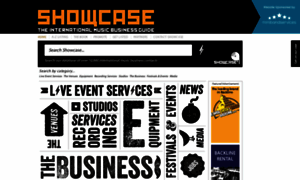 Showcase-music.com thumbnail