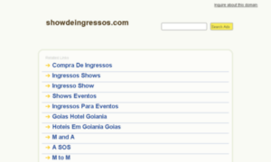 Showdeingressos.com thumbnail