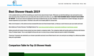 Showerheadspecialist.com thumbnail