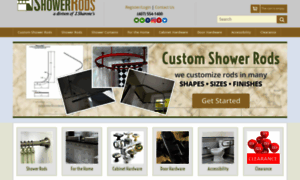 Showerrods.com thumbnail