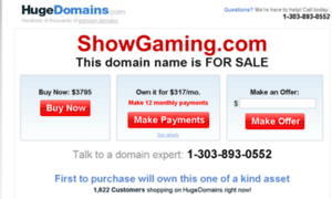 Showgaming.com thumbnail