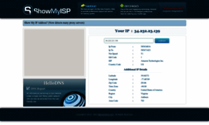 Showmyisp.com thumbnail