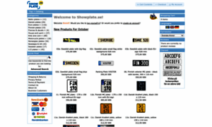 Showplate.se thumbnail