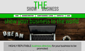 Showthebusiness.com thumbnail