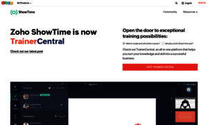 Showtime.zoho.com thumbnail