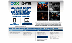 Showtimecoxrebate.com thumbnail