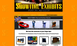Showtimeexhibits.com thumbnail