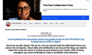 Showupandplaysports.com thumbnail