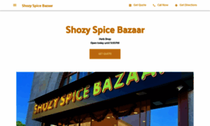 Shozy-spice-bazaar.business.site thumbnail