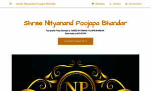 Shree-nityanand-poojapa-bhandar.business.site thumbnail