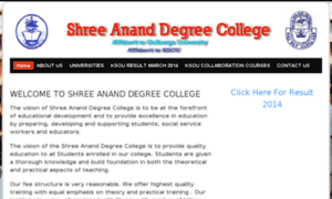 Shreeanandcollege.com thumbnail