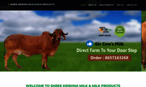 Shreekrishnamilkdairy.com thumbnail