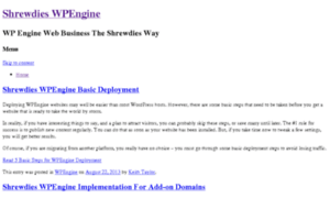 Shrewdies.wpengine.com thumbnail