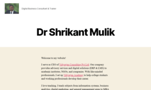 Shrikantmulik.com thumbnail