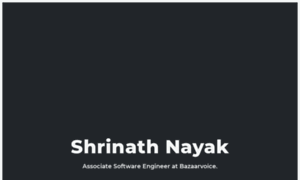 Shrinathnayak.in thumbnail