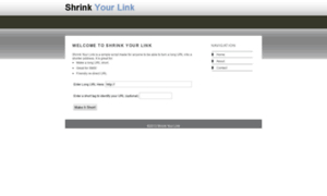 Shrink-your-link.org thumbnail