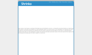 Shrinko.blogspot.com thumbnail