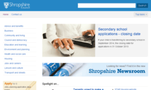 Shropshire-cc.gov.uk thumbnail